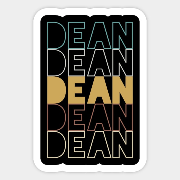 Dean Sticker by Hank Hill